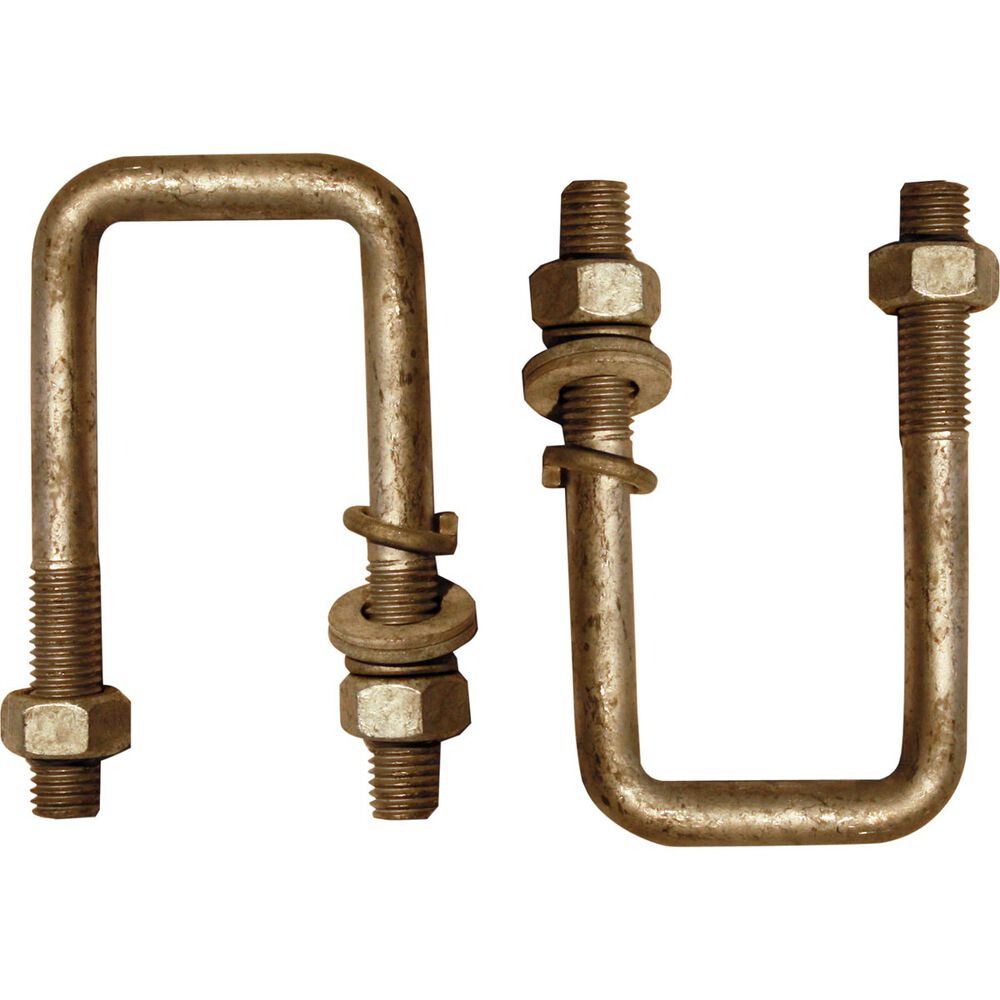 Trojan U Bolt Kit 43mm x 100mm x 12mm, 2 Piece Supercheap Auto