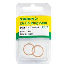 Tridon Oil Drain Plug Washer Pair TSW033, , scaau_hi-res