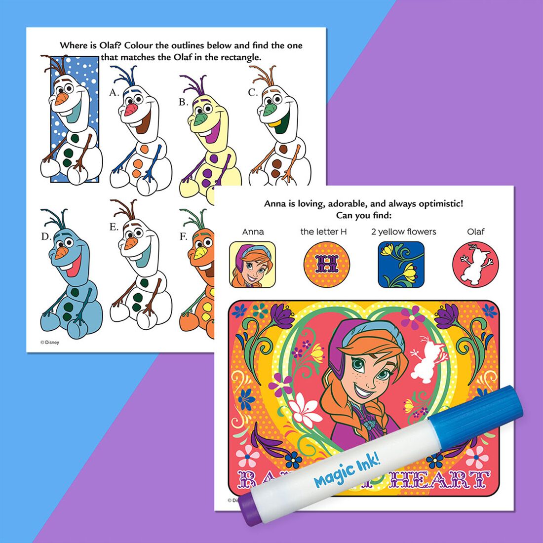 Inkredibles Frozen Magic Ink Pictures, , scaau_hi-res