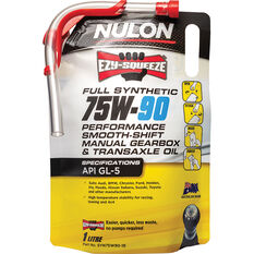NULON EZY-SQUEEZE Performance Smooth Shift Manual Gearbox & Transaxle Oil - 75W-90, 1 Litre, , scaau_hi-res