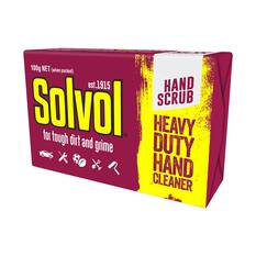 Solvol® Heavy Duty Hand Cleaner Bar 100g, , scaau_hi-res