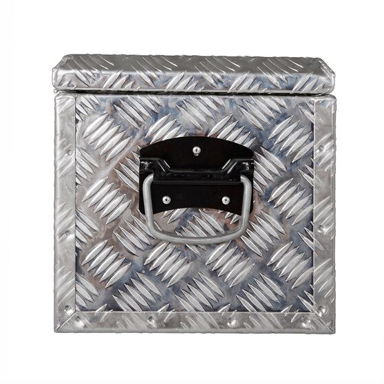 Thunderbox Aluminium Checkerplate Tool Box 48 Litre Supercheap Auto