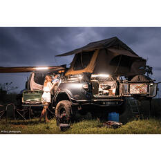 Hardkorr 6 Bar Tri Colour LED Camp Light Kit, , scaau_hi-res