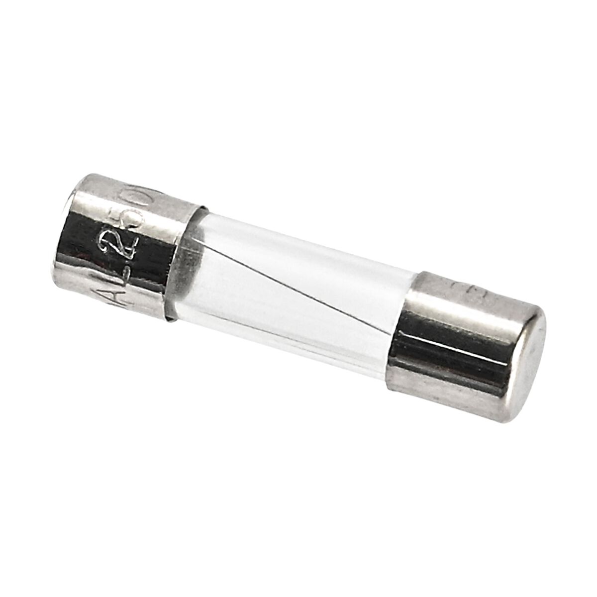 SCA Automotive Fuses - Glass 250V 1.25 Amp, 5 Piece - GF125-3, , scaau_hi-res