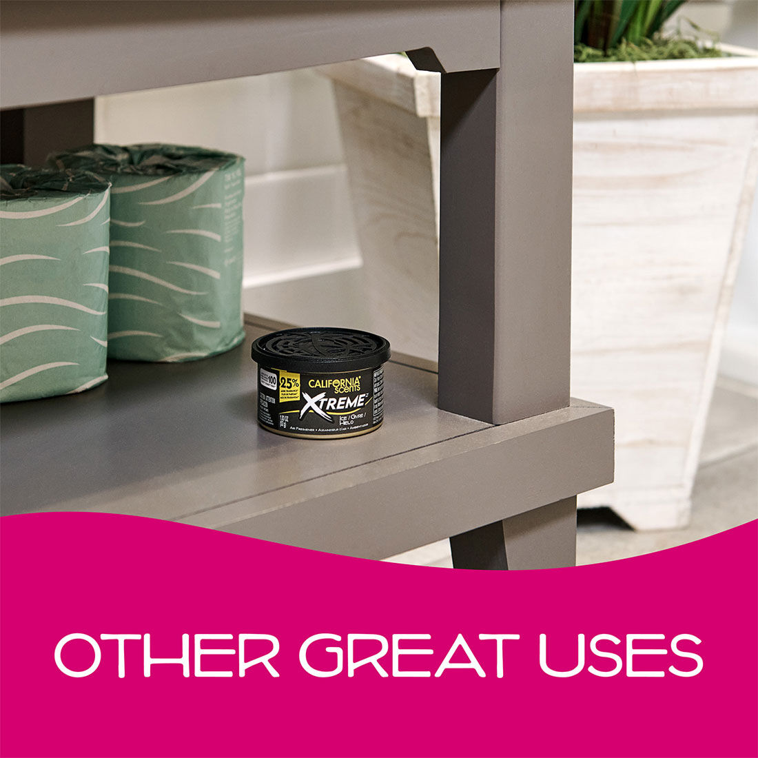 California Scents Xtreme Can Ice Car Air Freshener 52g, , scaau_hi-res