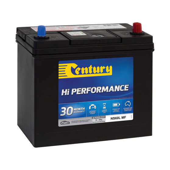 Century Hi Performance Car Battery NS60L MF, , scaau_hi-res