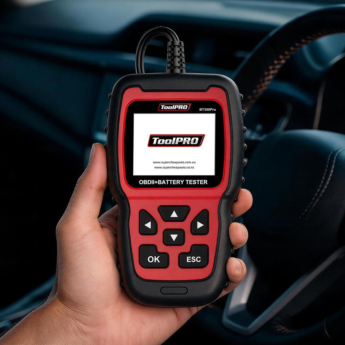 ToolPRO Auto Diagnostic Scanner with Batt Test, , scaau_hi-res