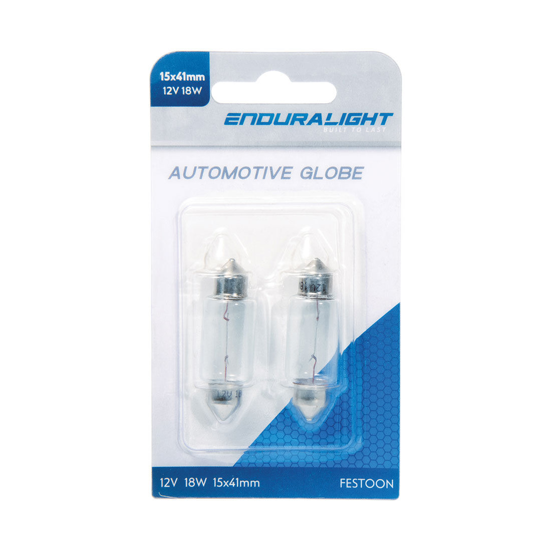 ENDURALIGHT Automotive Globes - Festoon 12V, 18W 15X41mm, , scaau_hi-res