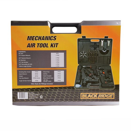 Blackridge Mechanics Air Tool Kit 26 Piece Supercheap Auto