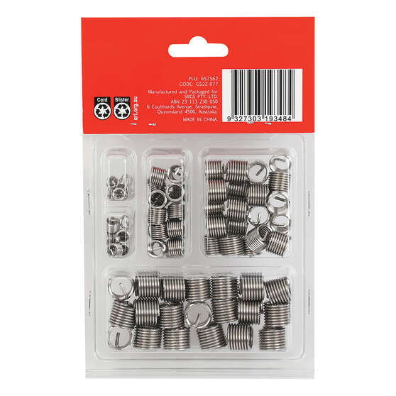 ToolPRO Thread Repair Insert Kit 80 Piece, , scaau_hi-res