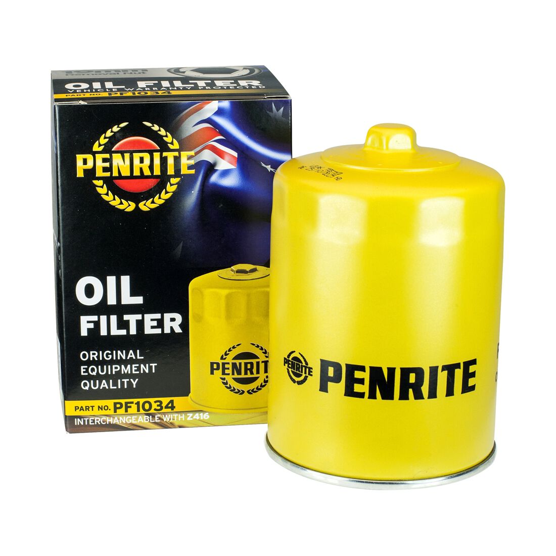 Penrite Oil Filter PF1034 (Interchangeable with Z416 & Z502), , scaau_hi-res
