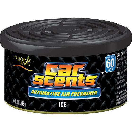 California Scents Car Scents Air Freshener Can Ice 42g, , scaau_hi-res
