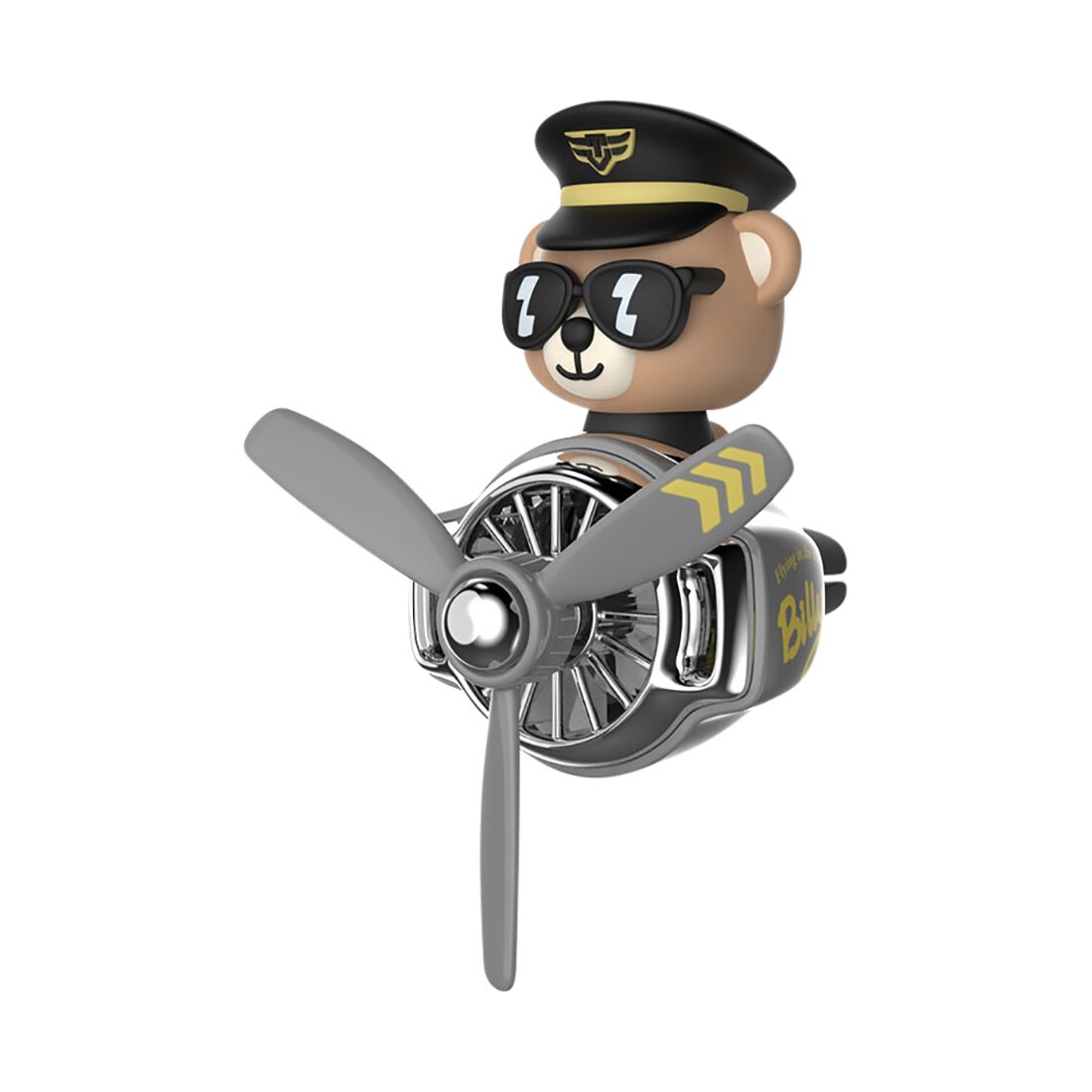 Cute mini plane design with a charming pilot character, , scaau_hi-res