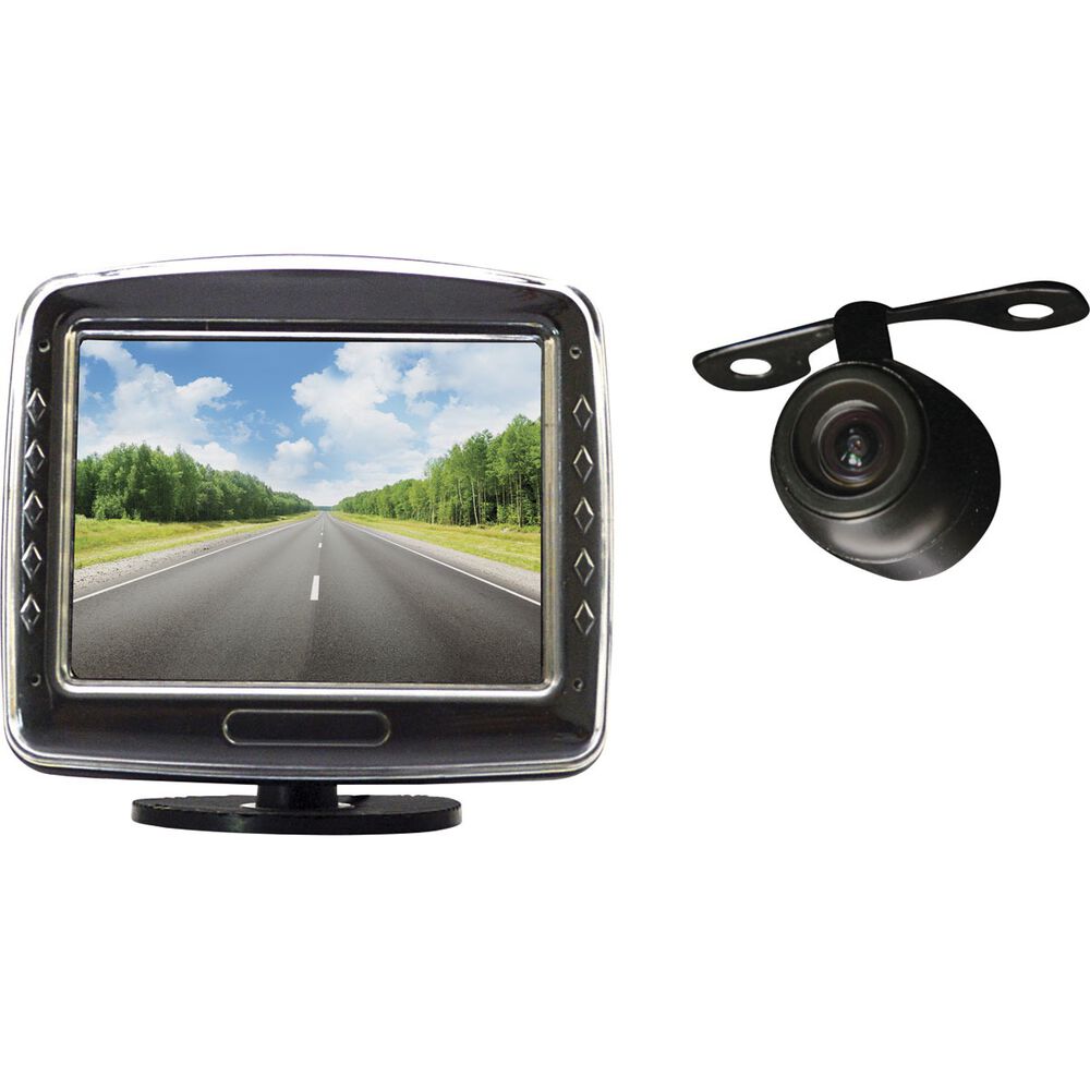 Gator Reversing Camera Kit Wired, 3.5inch, G395 Supercheap Auto