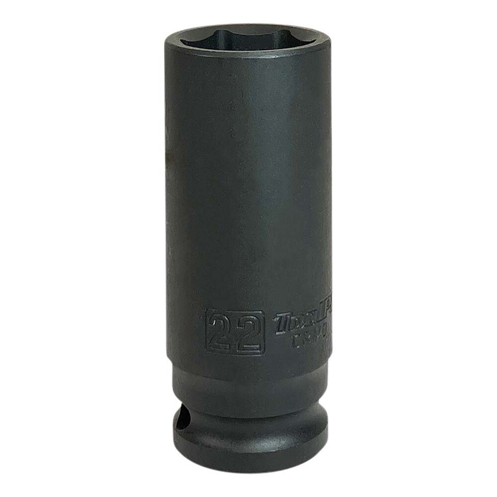 ToolPRO Impact Socket Deep 1/2" Drive 22mm Supercheap Auto