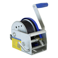 Atlantic Two Speed Trailer Winch with Webbing, , scaau_hi-res