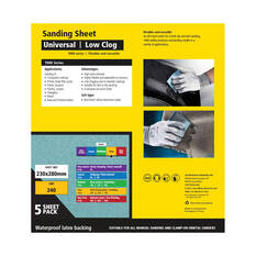 SIA Abrasives Sandpaper 5 Pack P240 - Siaflex 1948, , scaau_hi-res