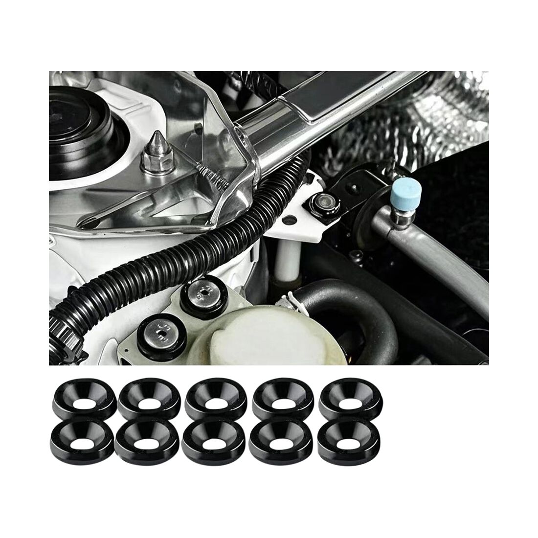 JDM Bumper Screws Pack Black, , scaau_hi-res