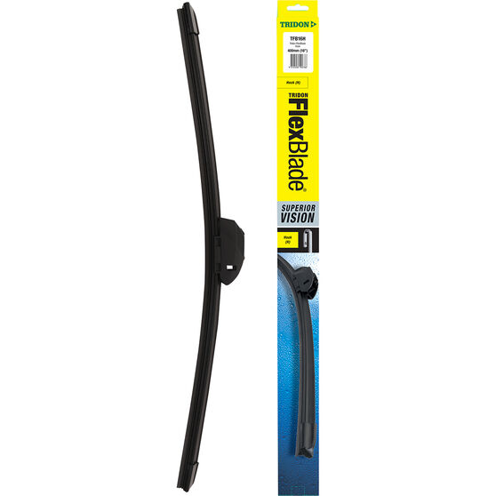 Tridon FlexBlade Wiper 400mm (16") Hook, Single - TFB16H, , scaau_hi-res