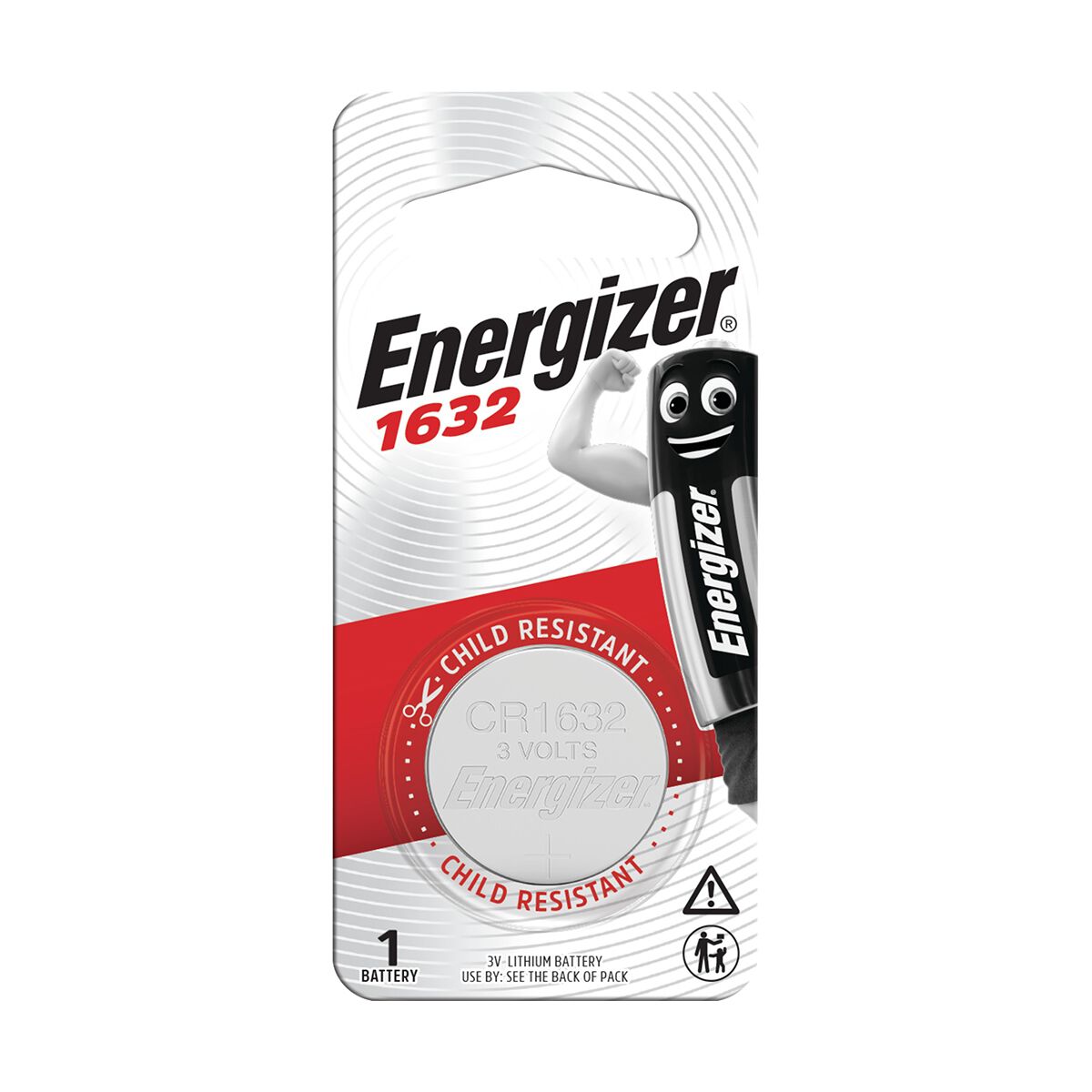 Energizer Lithium Coin Battery CR1632, , scaau_hi-res