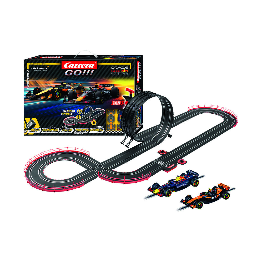 Super Formula Slot Racing Set 1:43 Mclaren/Oracle Red Bull, , scaau_hi-res