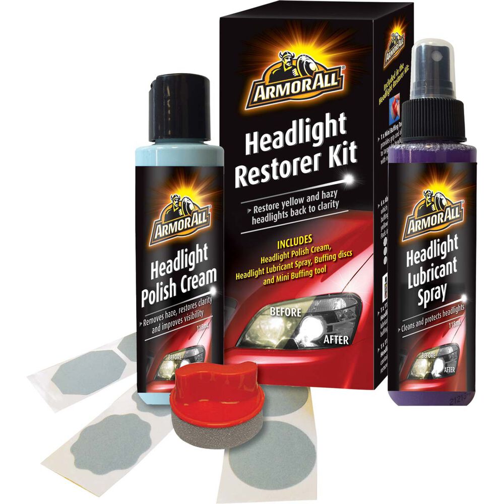 Headlight Restoration and Metal Polishing Kit