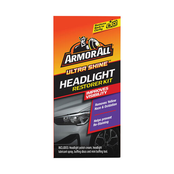 Armor All Ultra Shine Headlight Restoration Wipes 6Count