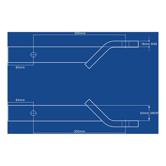 Hayman Reese Tow Ball Mount Kit 50mm/300mm, , scaau_hi-res