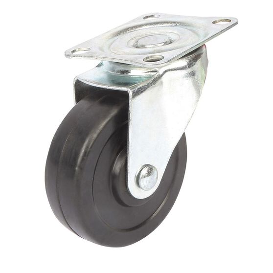 SCA Castor Wheel - 75 x 25mm, Plastic, Swivel, , scaau_hi-res