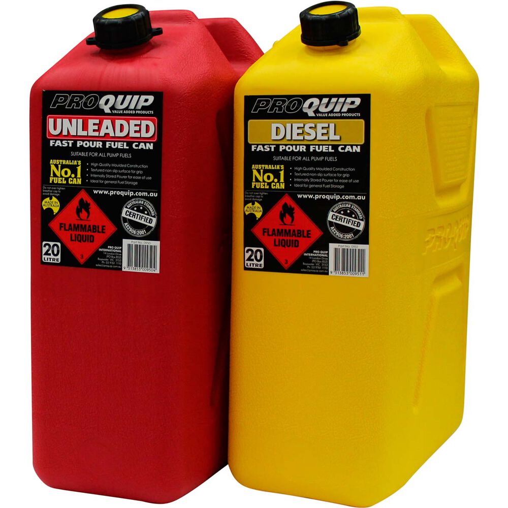 Pro Quip Petrol Jerry Can 20 Litre Supercheap Auto