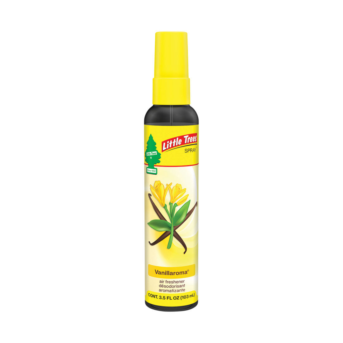 Little Trees Spray Air Freshener Vanillaroma 103mL, , scaau_hi-res