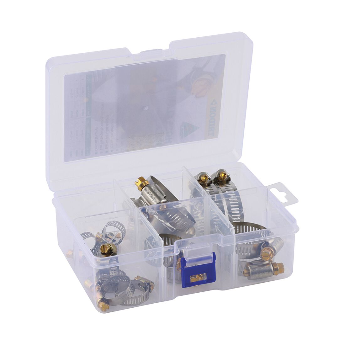 Tridon Hose Clamp Pack - Part Stainless, 16 Pieces, , scaau_hi-res