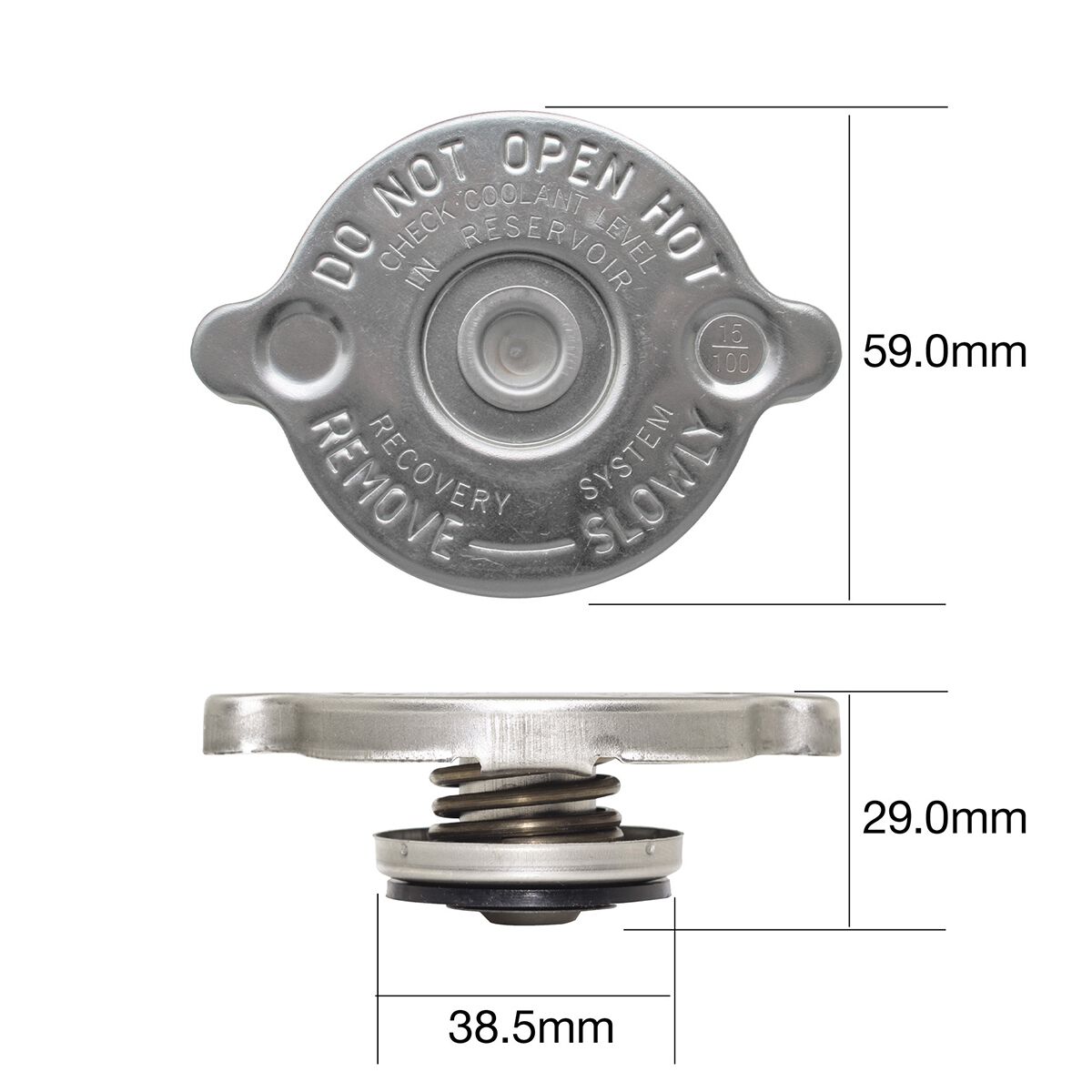 Tridon Radiator Cap CA15100, , scaau_hi-res