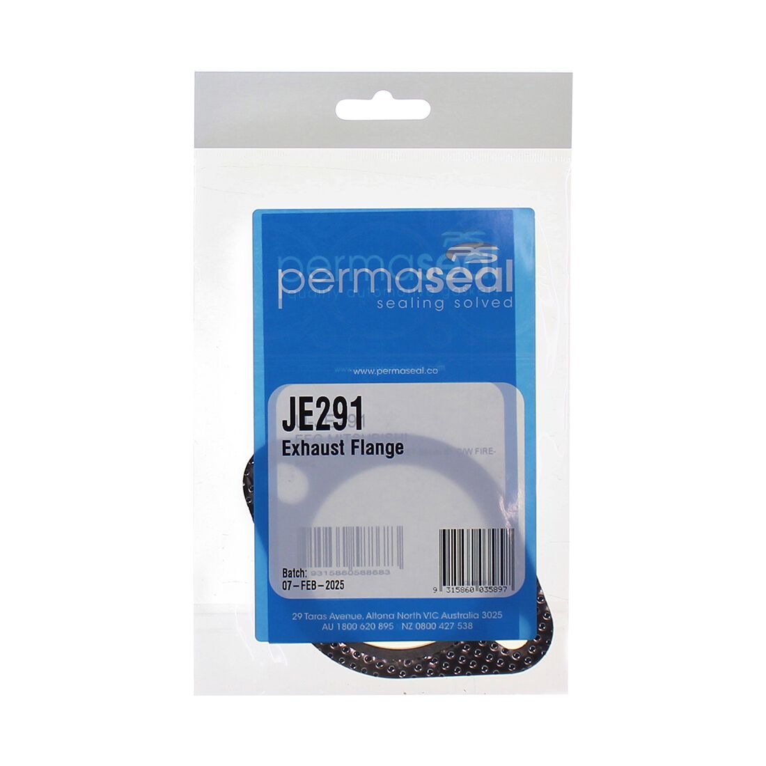 Permaseal Exhaust Flange Gasket - JE291, , scaau_hi-res