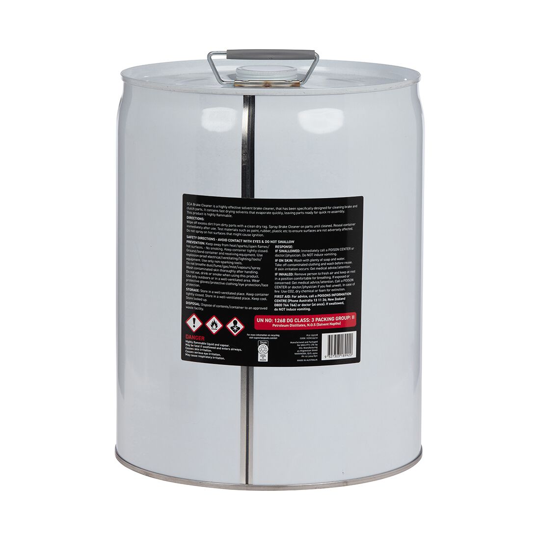 SCA Premium Brake Cleaner 20L - ST/AC29/20, , scaau_hi-res