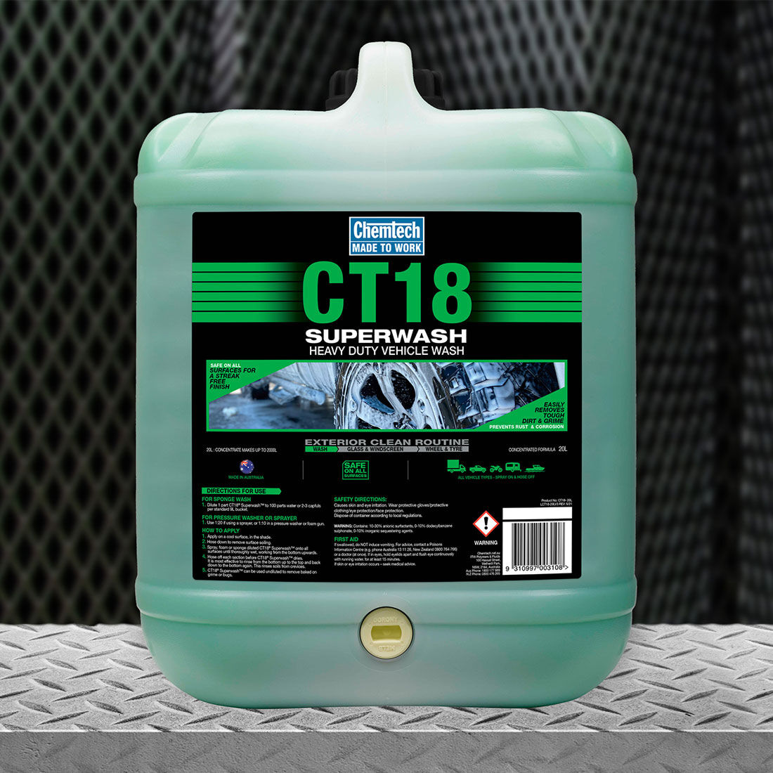 Chemtech CT18 Superwash 20 Litre, , scaau_hi-res