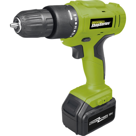 Rockwell ShopSeries Cordless Drill 18V, , scaau_hi-res