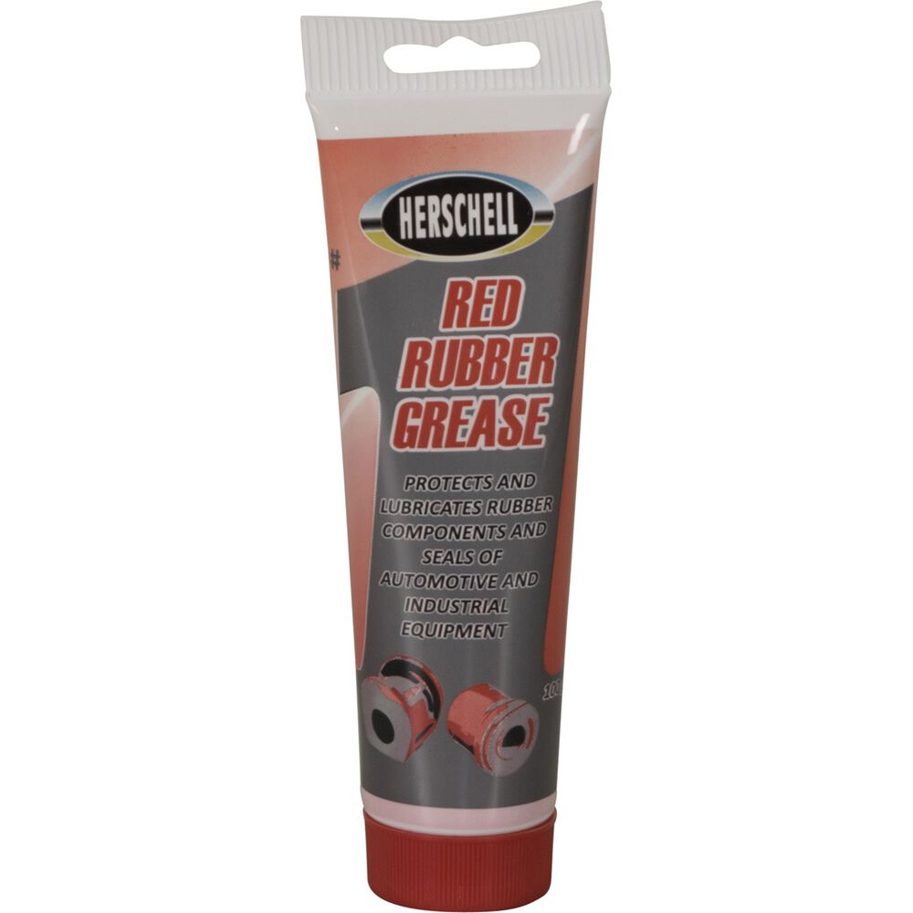 Herschell Red Rubber Grease Tube 100g Supercheap Auto