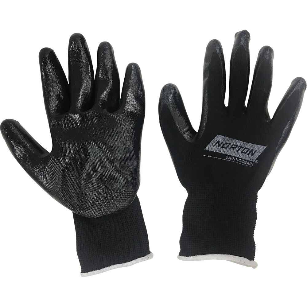Norton Poly Cotton Glove with Nitrile Pair Supercheap Auto