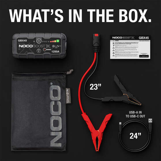 NOCO Ultrasafe Boost X Lithium Jump Starter 1250A 12V, , scaau_hi-res