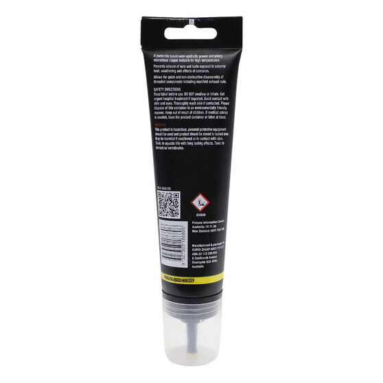 SCA Copper Grease Tube with Nozzle 100G Supercheap Auto
