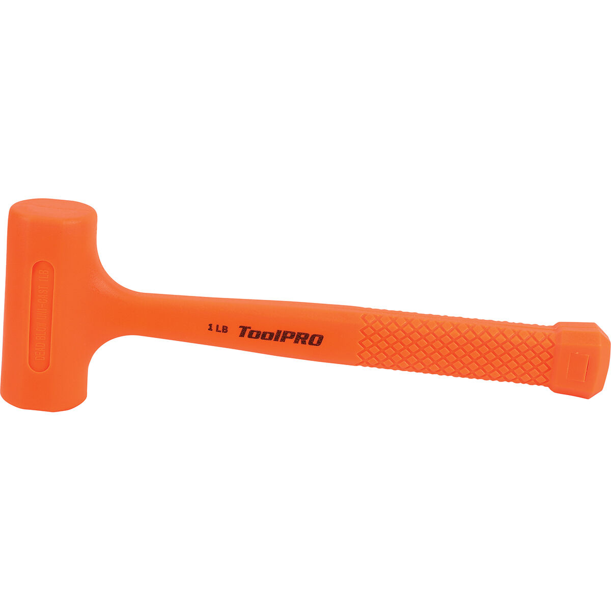 ToolPRO Dead Blow Hammer Steel Poly 1lb 450g Supercheap Auto