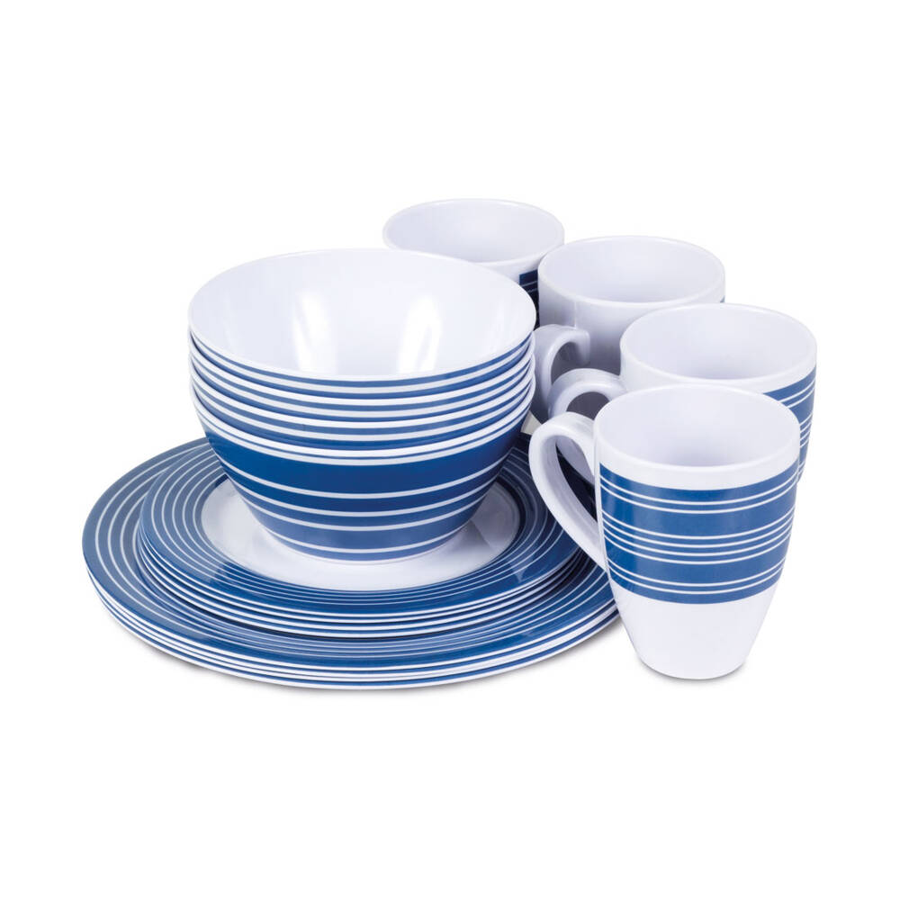Campfire Melamine 16 Piece Dinner Set Supercheap Auto