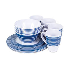 Campfire Melamine Nautical Set 16 Piece, , scaau_hi-res