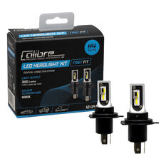 Calibre LED Headlight Kit - Direct Fit H4 12V, , scaau_hi-res