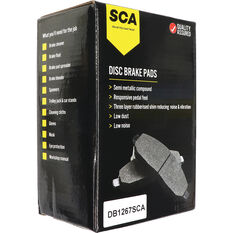 SCA Disc Brake Pads DB1267SCA, , scaau_hi-res