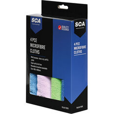 SCA Microfibre Cloth 4 Pack, , scaau_hi-res