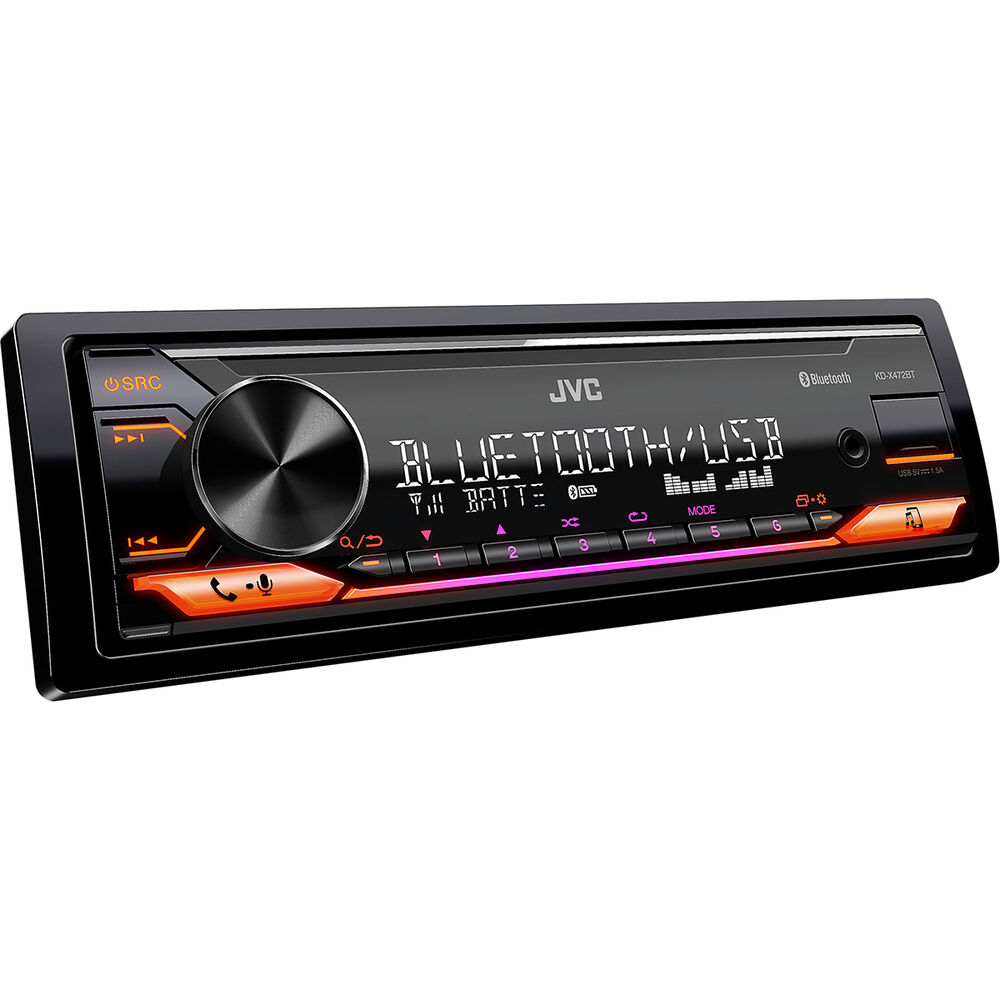 Jvc Kd X472bt Single Din Head Unit Supercheap Auto