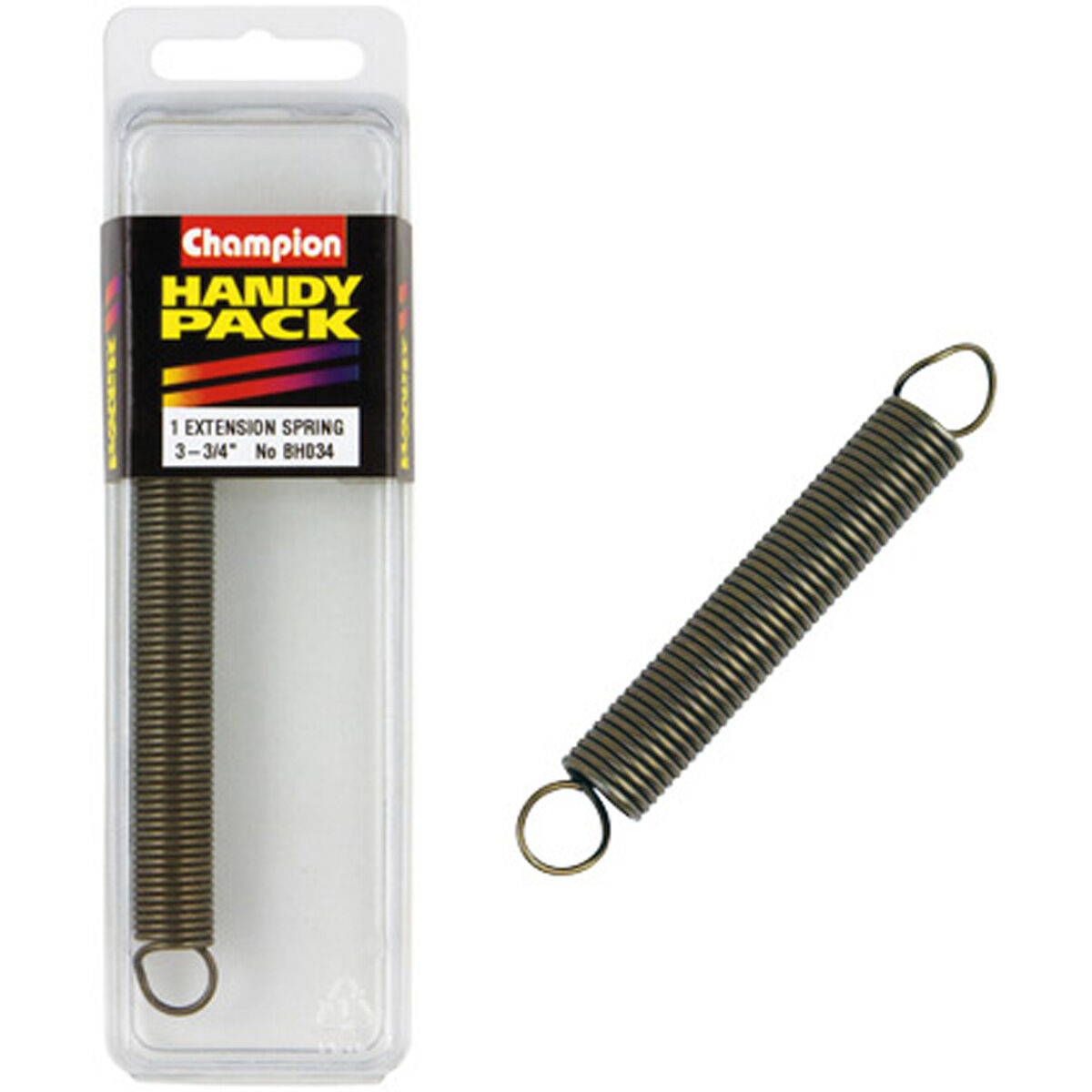 Champion Extension Spring - 3-3 / 4, BH034, , scaau_hi-res