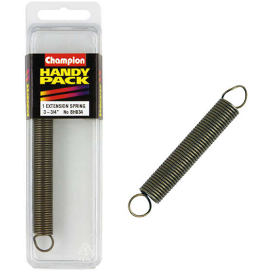 Champion Extension Spring - 3-3 / 4, BH034, , scaau_hi-res